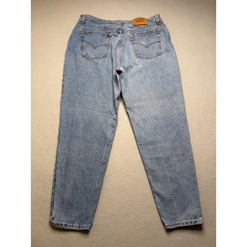 Levi's‎ 550 Jeans Women 38x29.5 Light Blue Relaxed Fit Tapered High Rise Vintage - Picture 2 of 11